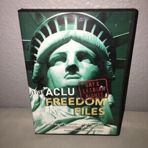 Dvd Used The ACLU Freedom Files Gay & Lesbian Rights 2006 Greenwald Jeremy Kagan